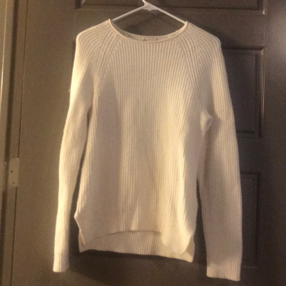 Cable knit sweater